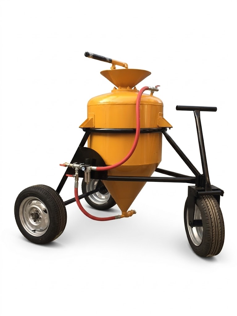 Cargador de Anfo inoxidable 304/ 250 ltrs.