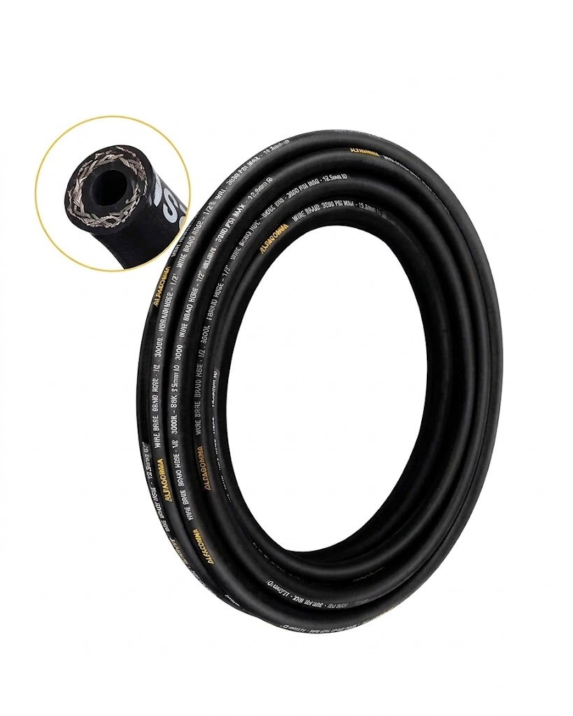 Manguera Hidráulica SAE 100 -R2 ¼”